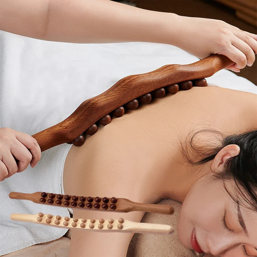 Gua Sha Verktyg För Avslappning Med Konkava Och Konvexa Ytor 0