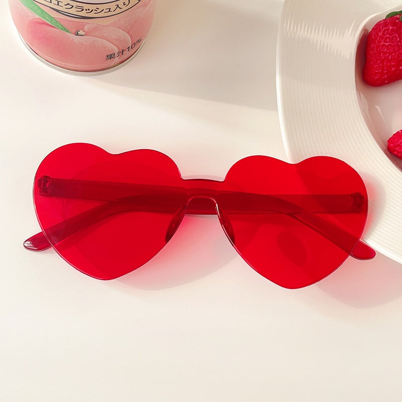 Rimless Heart Solglasögon