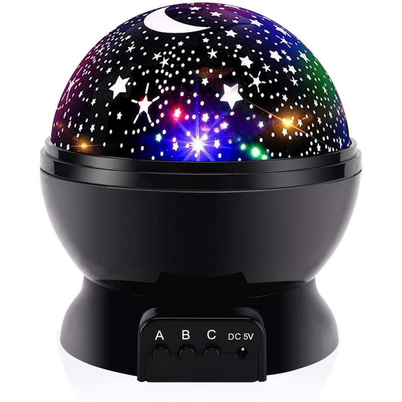 Colorful Galaxy Revolving Lamp