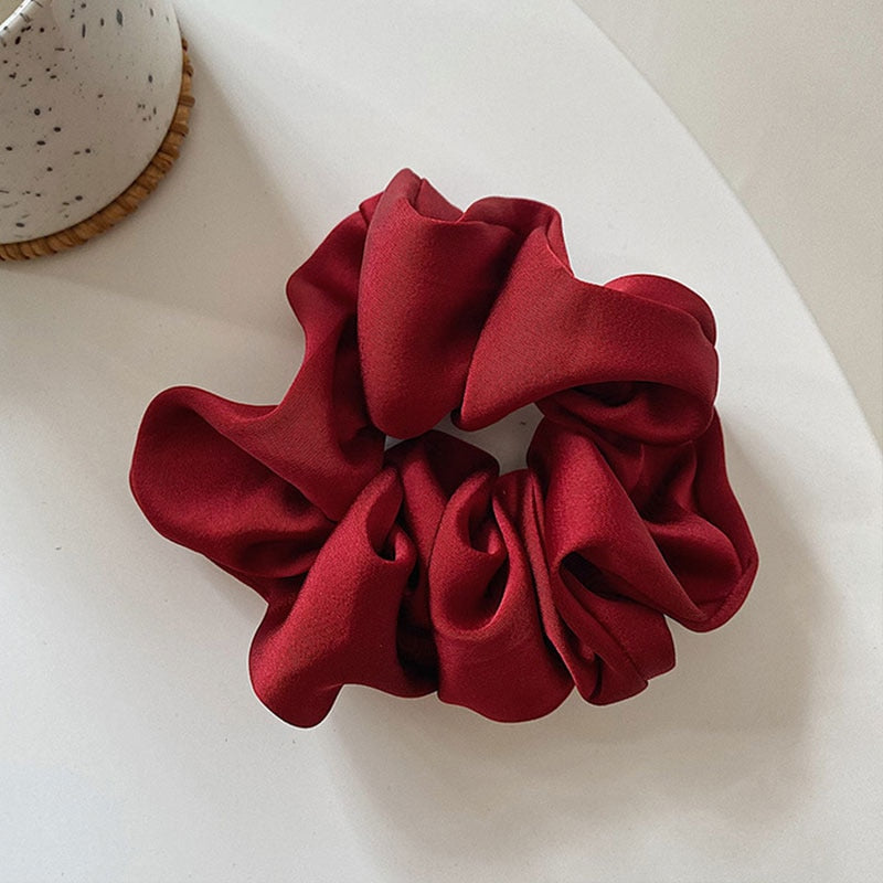Siden Hår Scrunchie