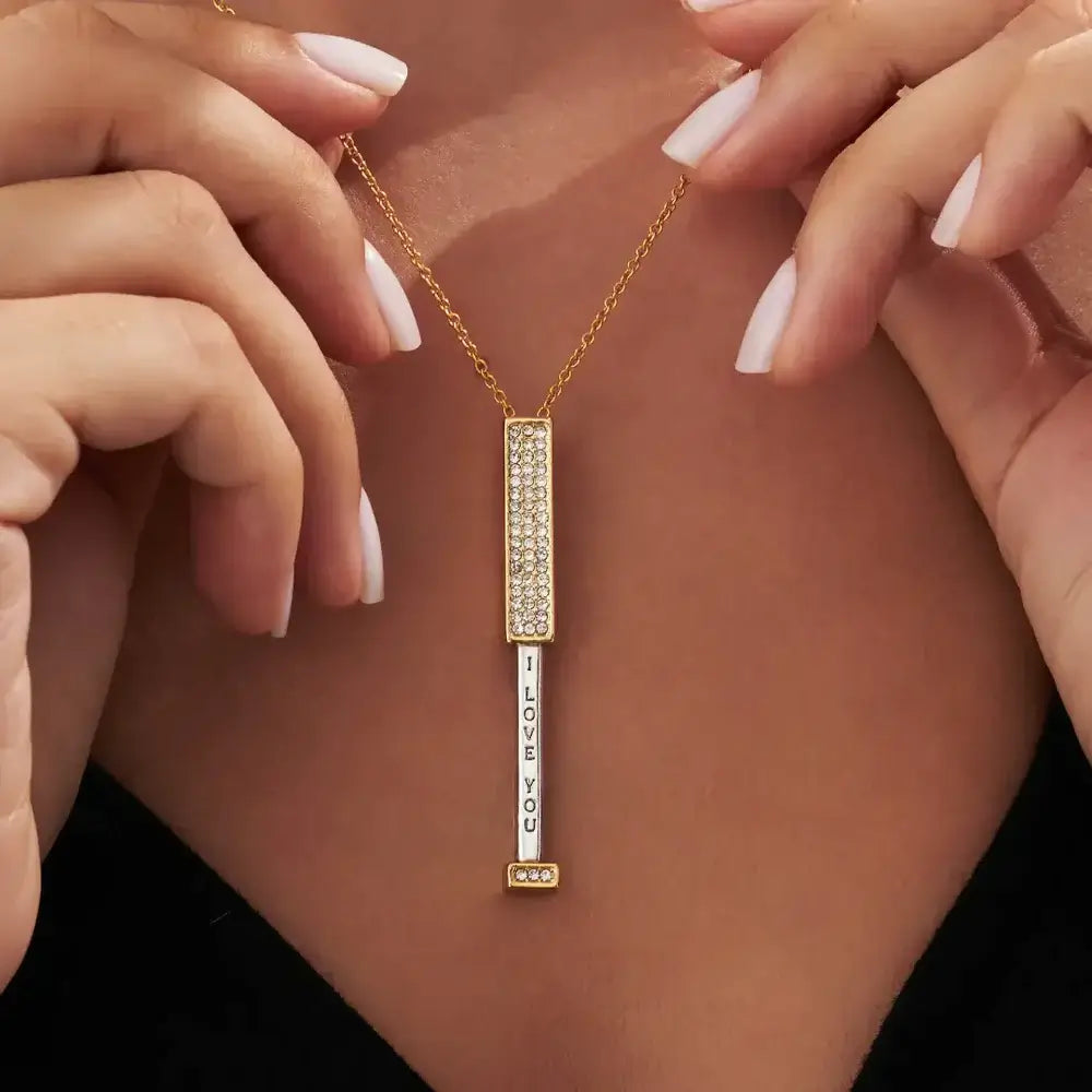 Halsband för kvinnor med elegant hänge 4