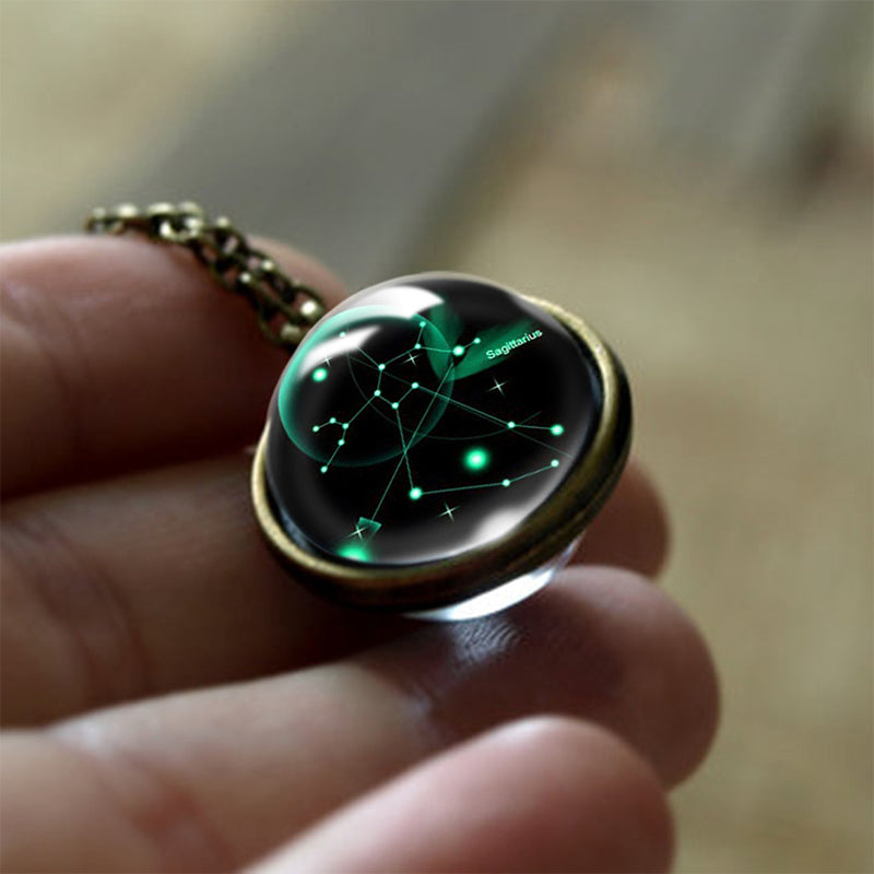 Halsband med 12 Stjärntecken Design 9