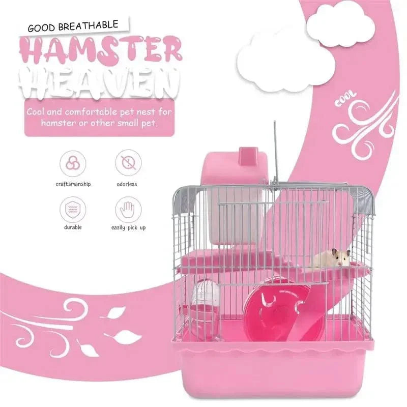 Hamsterhus för smådjur med kreativ design 2