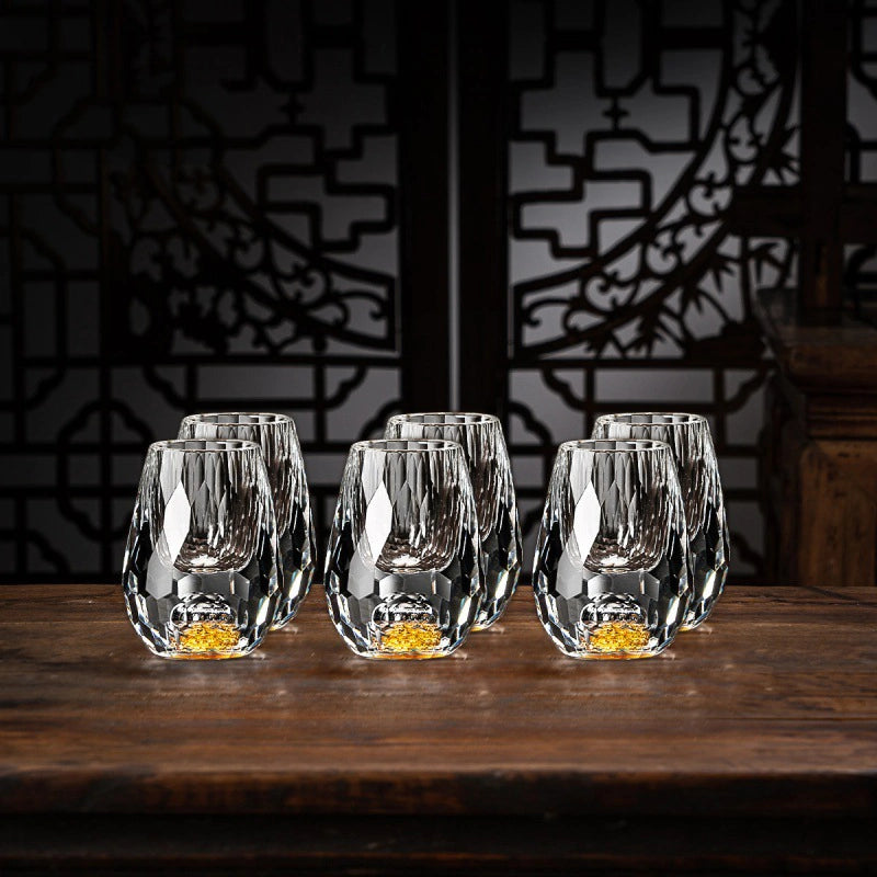 Handgjorda Kristallglas Set för Whisky och Premiumdrycker 2
