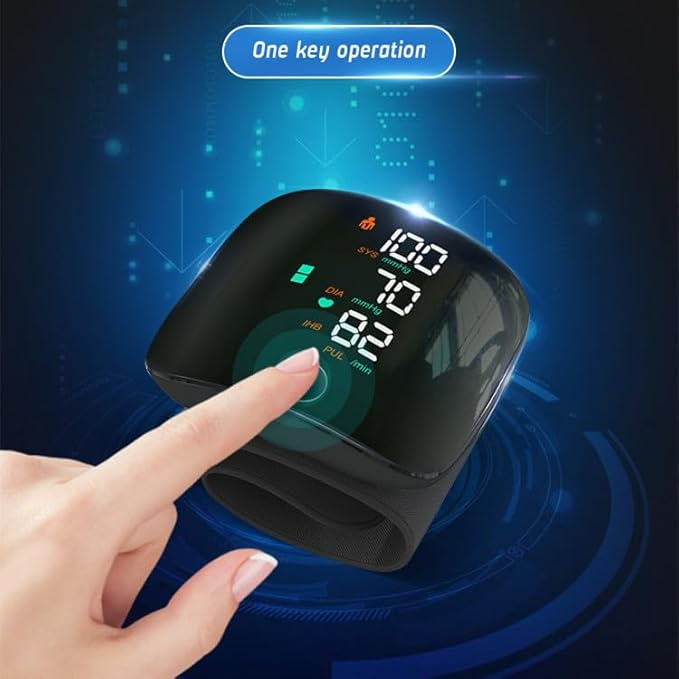 Handledsblodtrycksmätare Kompakt och Användarvänlig för Daglig Blodtrycksmätning 1