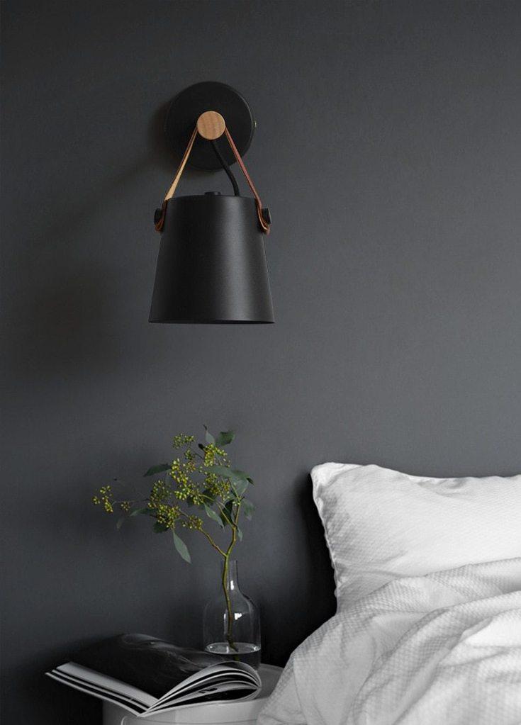 Hängande Vägglampa i Trä för Hemmet 2