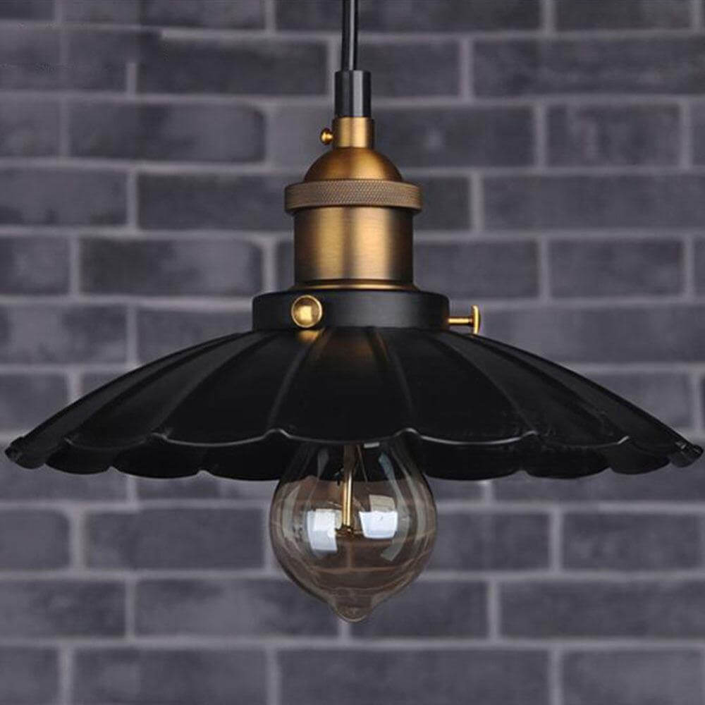 Hänglampa Droppformad Vintage Loft Stil för Heminredning 2