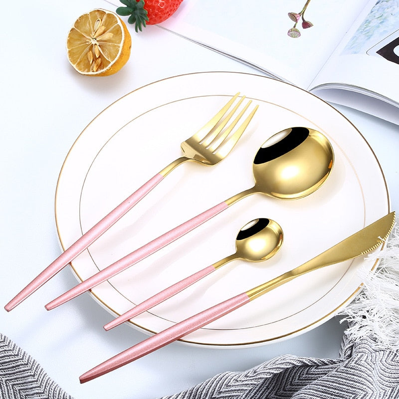 Golden Dinnerware Set (24st)