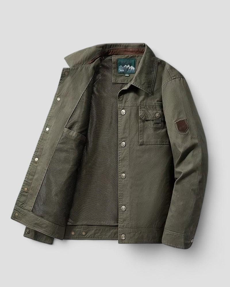 Herr Bomberjacka med Cargo Detaljer 1