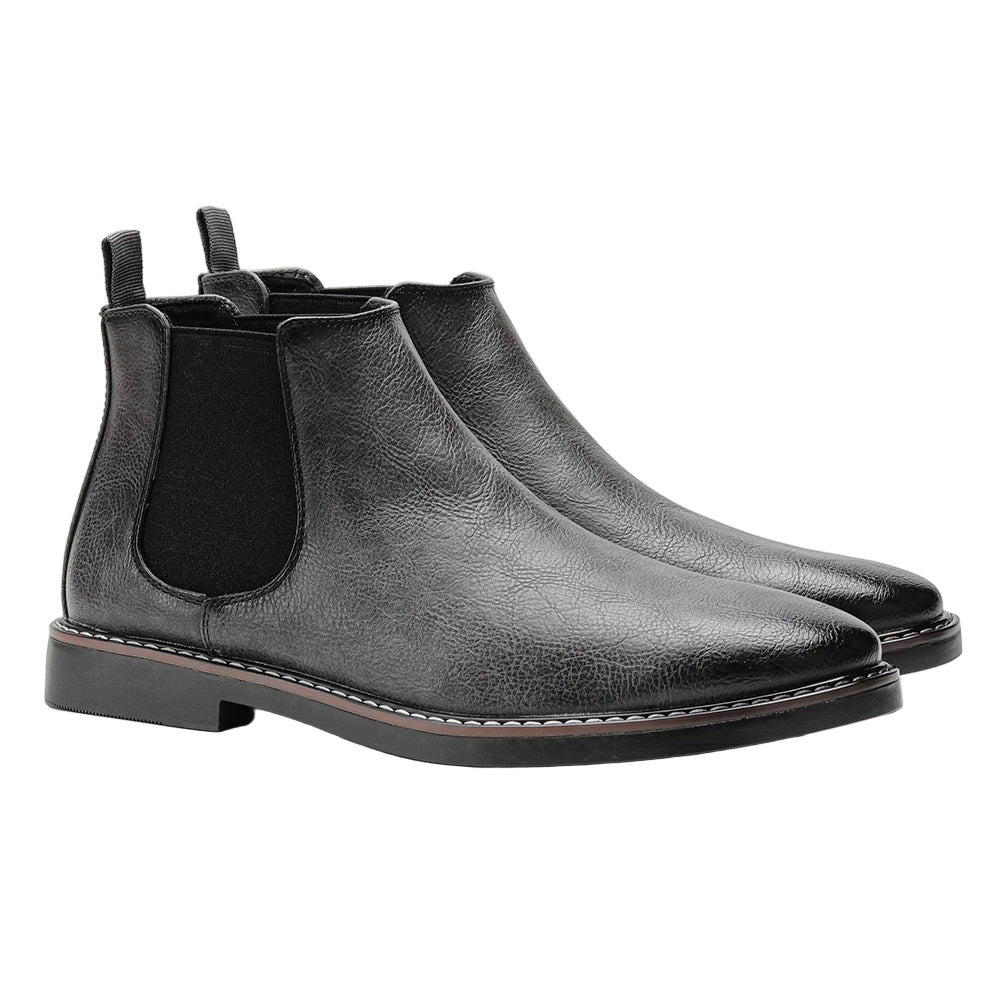 Herr Chelsea Boots Retro Stil för Män 8