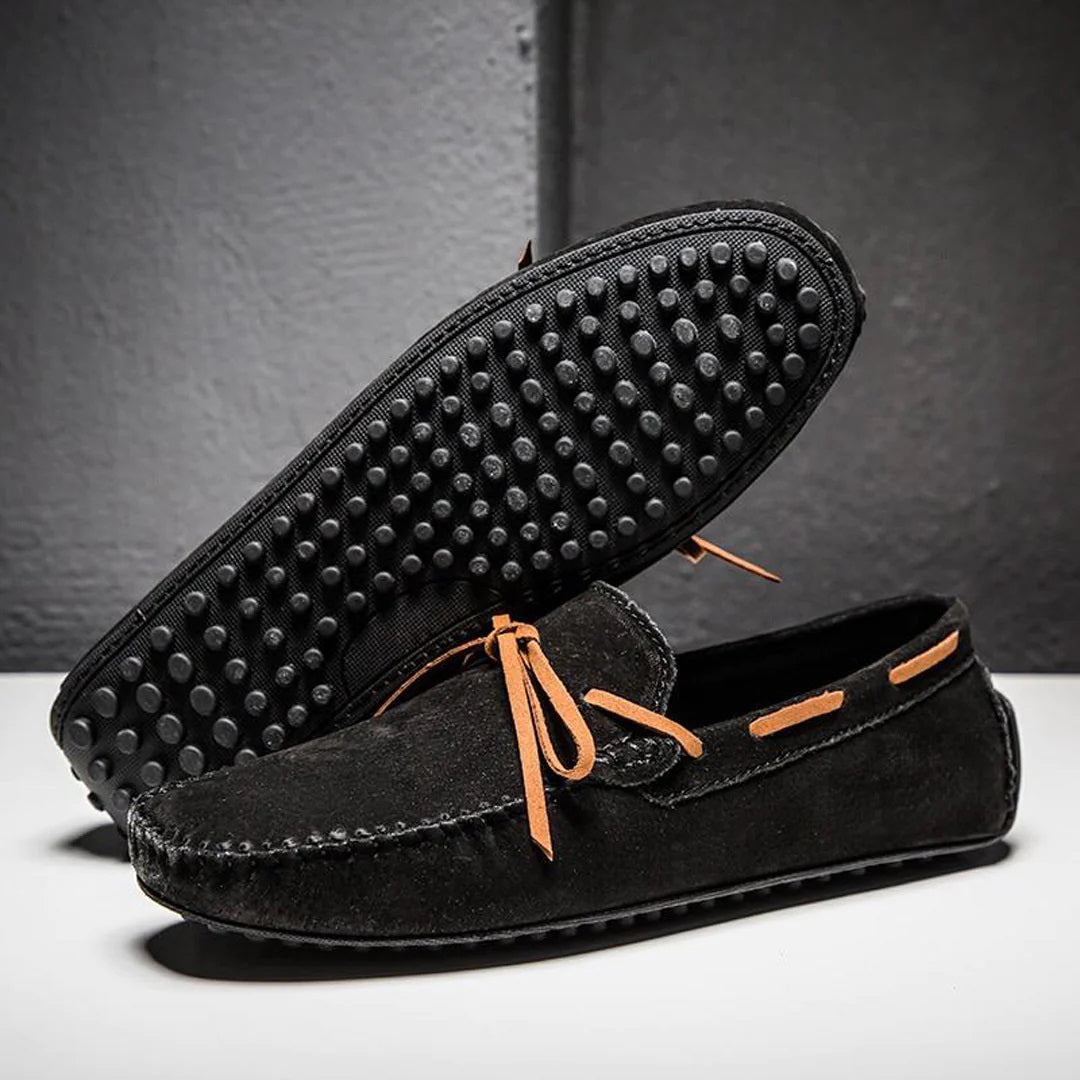 Herr Loafers i Syntetiskt Läder med Slip-On Design 0