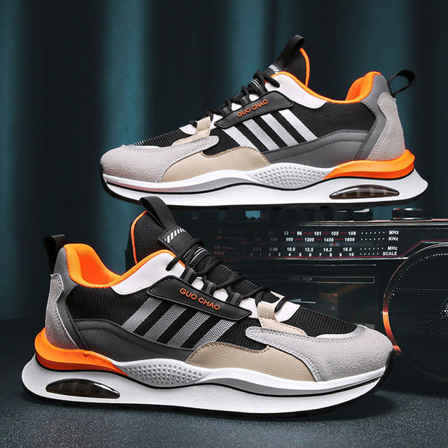 Herr Sneakers Sportig Design För Avslappnat Bruk 1