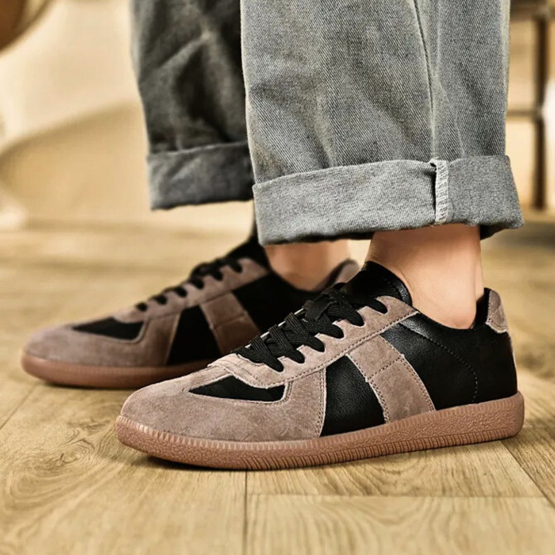 Herr Sneakers i Läder och Mocka 6