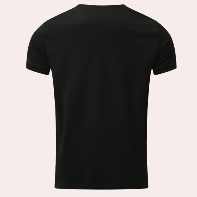 Herr T-shirt Basique Komfortabel Polyester 2