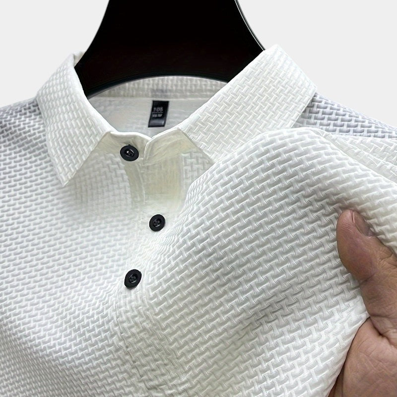 Herr T-shirt Kortärmad Mesh Design 6