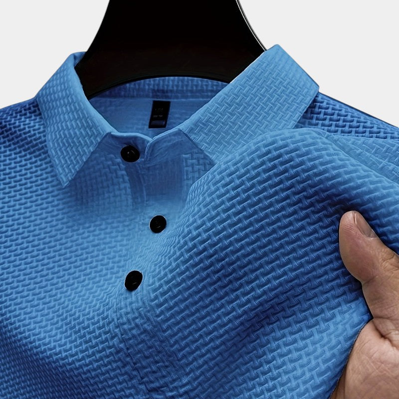 Herr T-shirt Kortärmad Mesh Design 7