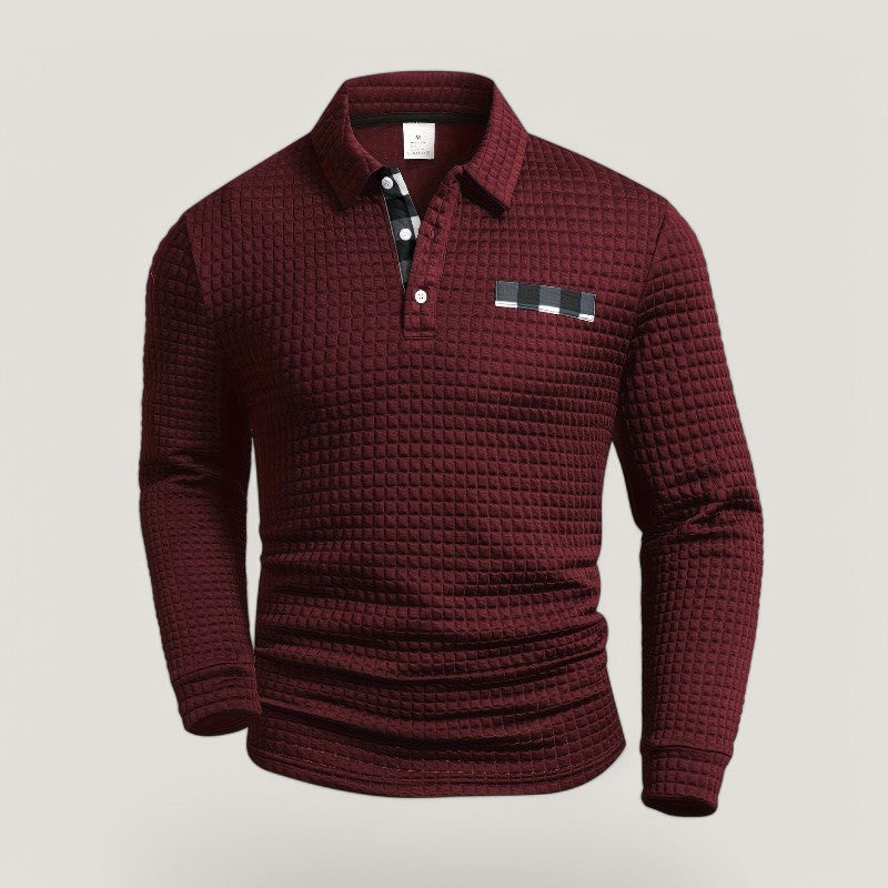 Herr T-shirt Lång Randig Polyester 1