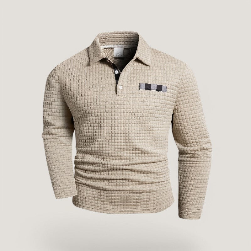 Herr T-shirt Lång Randig Polyester 8