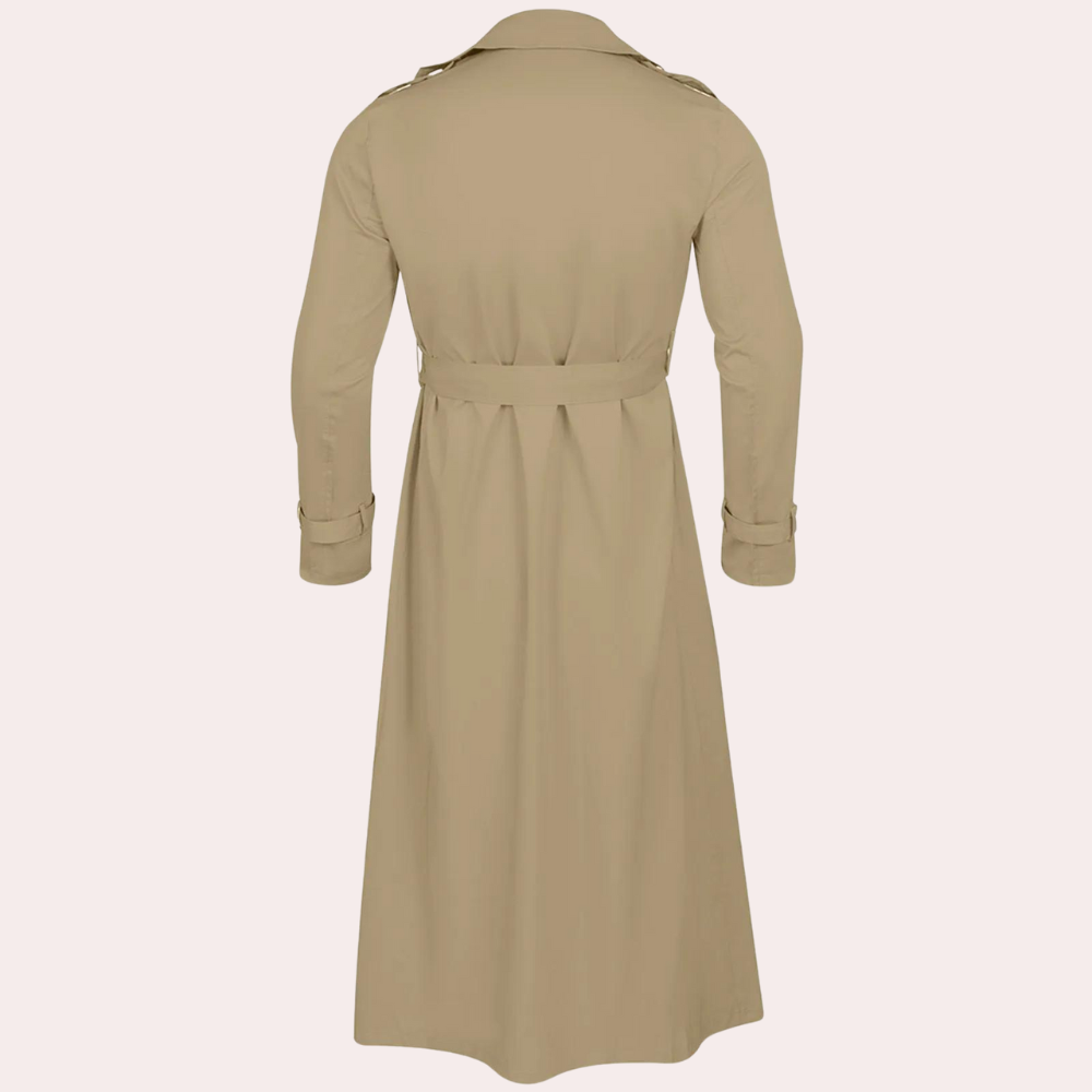 Herr Trenchcoat Avslappnad Stil 2