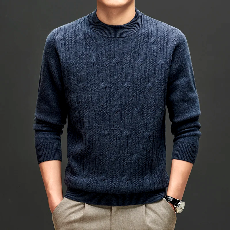 Herr Tröja i Stilren Design För Vardagsbruk och Avslappnade Tillfällen 6