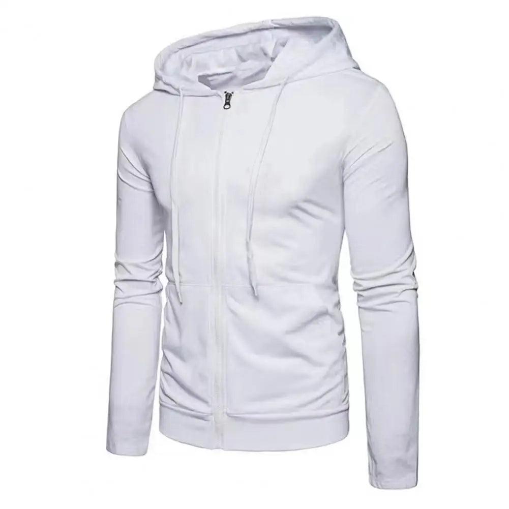 Herr Zip Hoodie Jacka Slim Fit 6