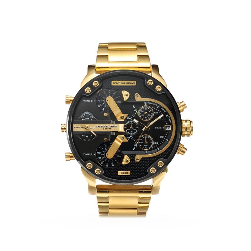 Herrarnas Chronograph Klocka i Rostfritt Stål 12