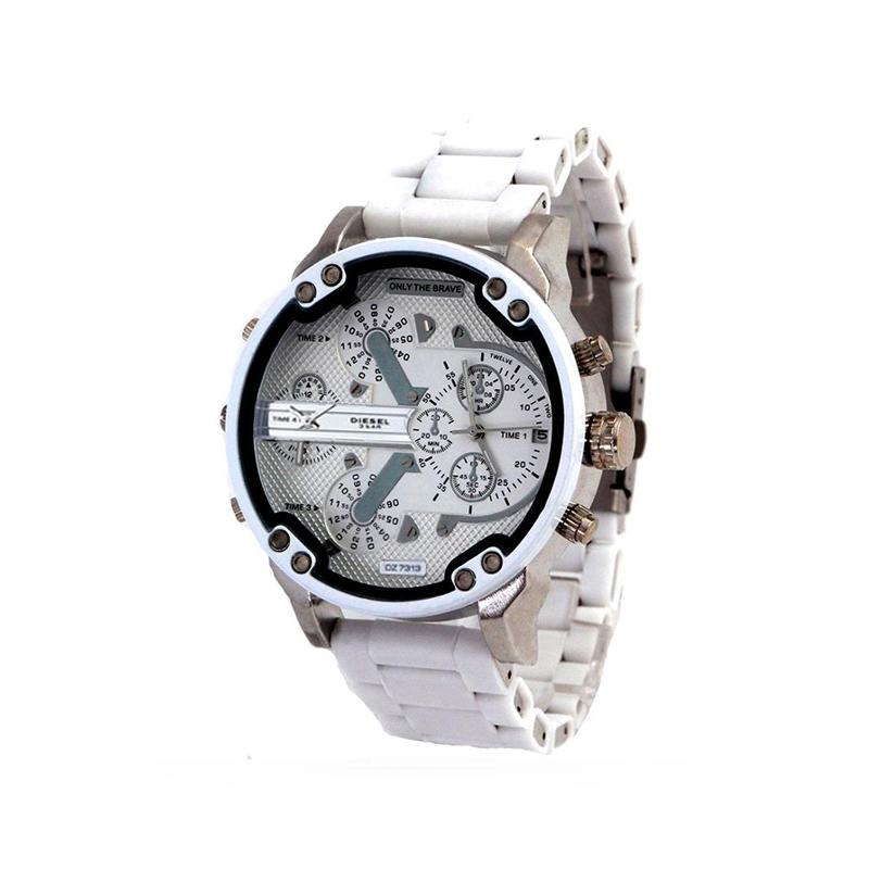 Herrarnas Chronograph Klocka i Rostfritt Stål 13