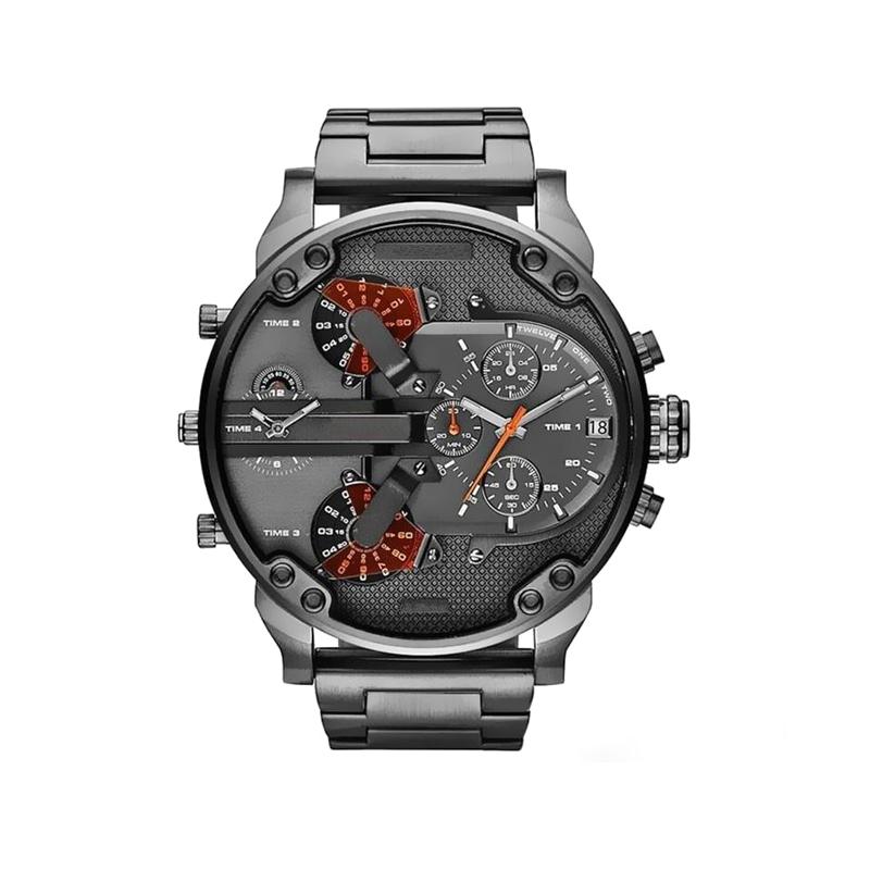 Herrarnas Chronograph Klocka i Rostfritt Stål 14