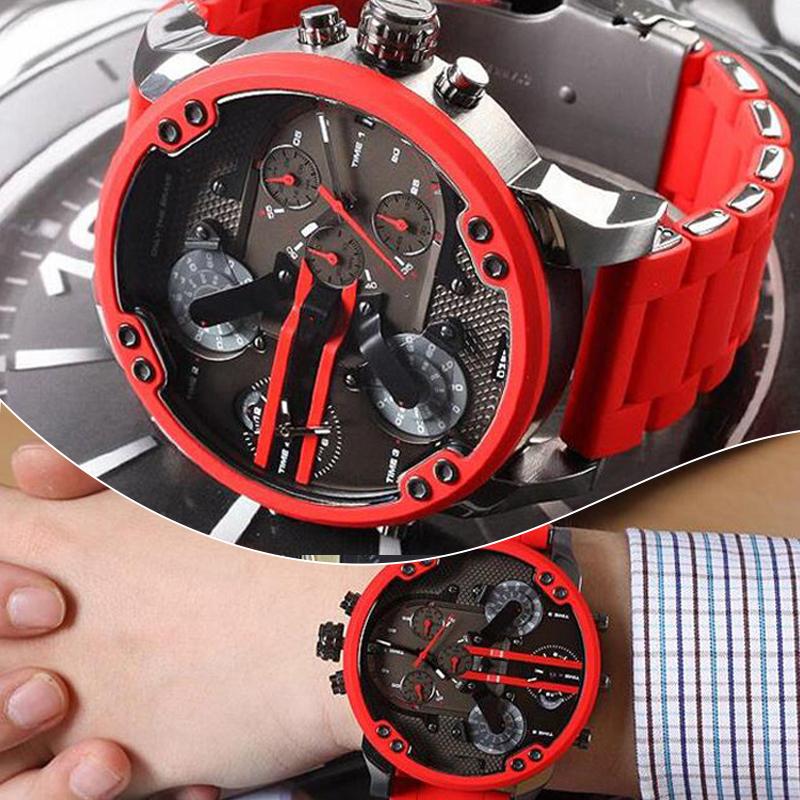 Herrarnas Chronograph Klocka i Rostfritt Stål 5