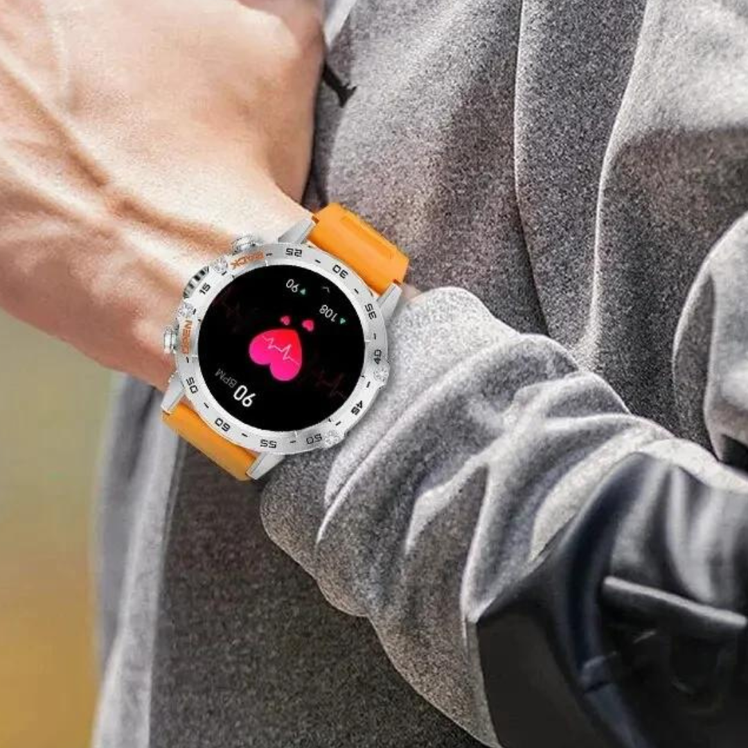 Herrarnas Smartklocka Robust med Pulsövervakning 5