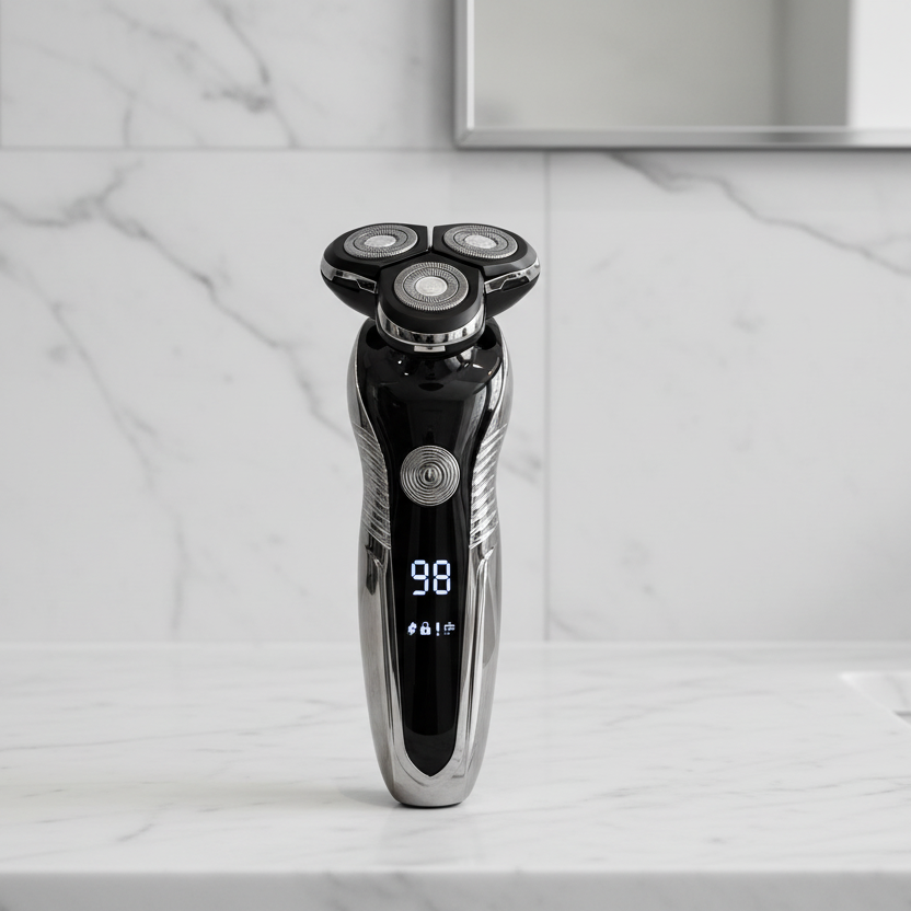 Herrars Rakapparat Våt och Torr Rakning Vattentålig Design 0