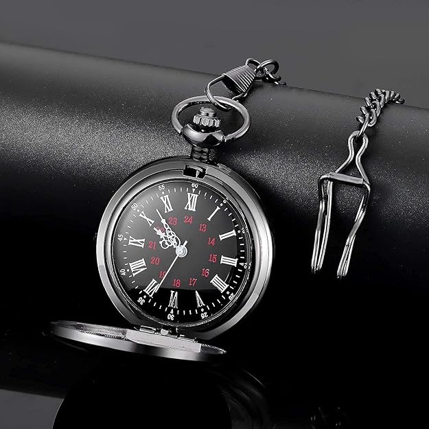 Herrars Vintage Fickur med Romerska Siffror 2