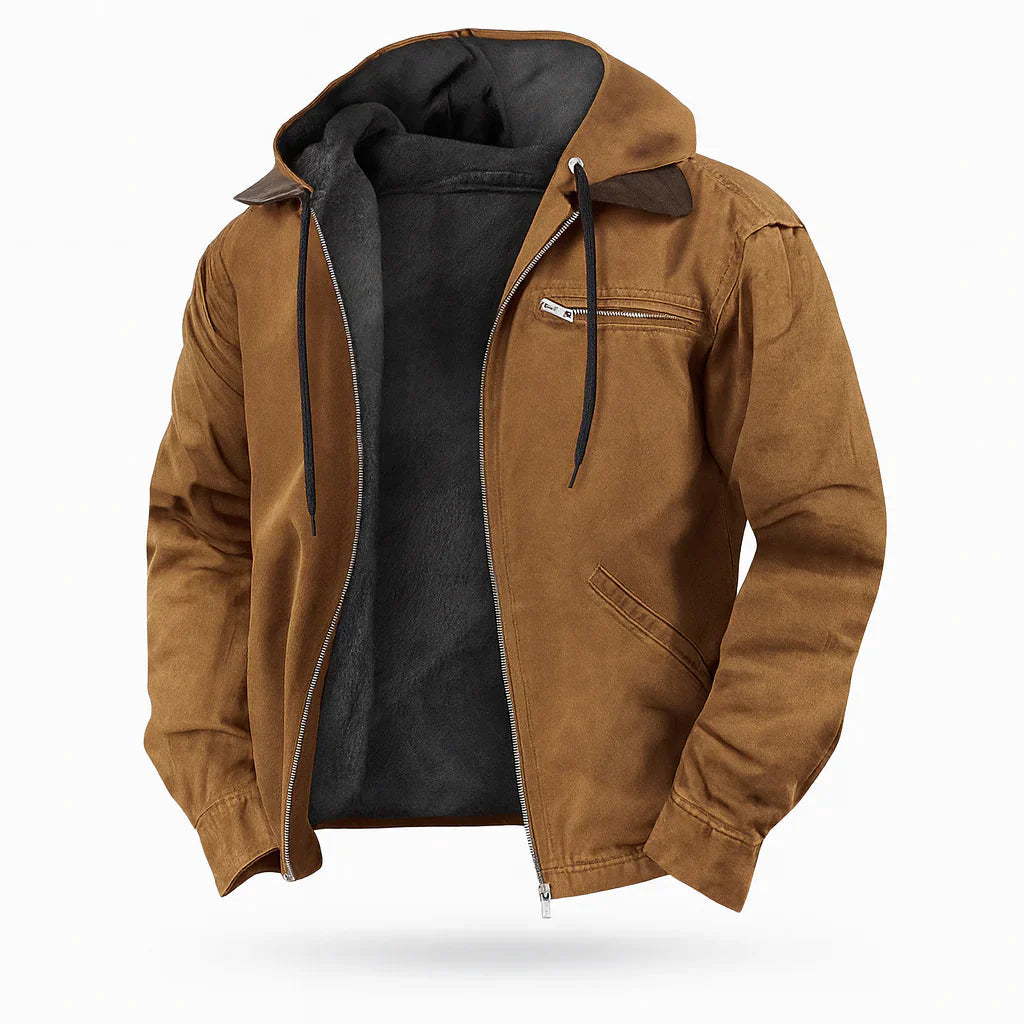 Herrbomberjacka vinter med modern design 0