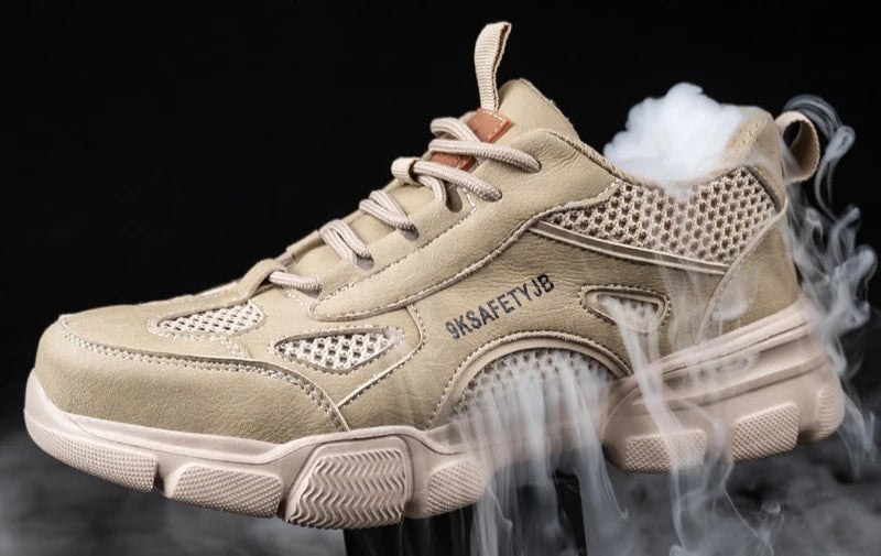 Herrens Arbetsskor Sportig Design för Aktiva Män 3