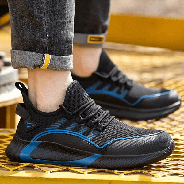 Herrens Arbetsskor med Slagtålig Design 1