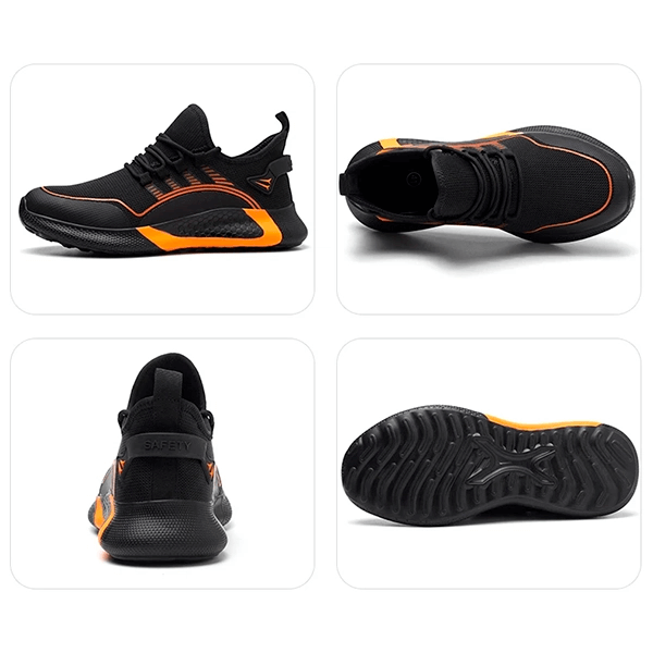 Herrens Arbetsskor med Slagtålig Design 7