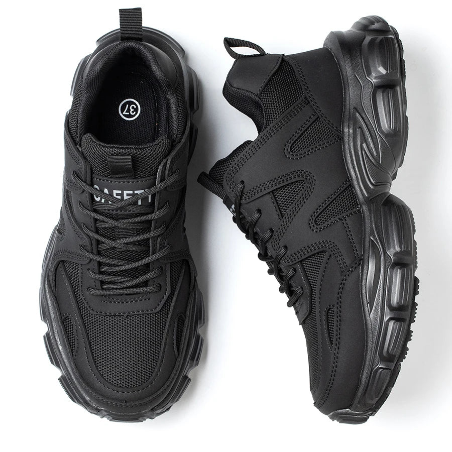 Herrens Arbetsskor med Stålhätta och Punkteringsskydd, Modern och Robust Design 3