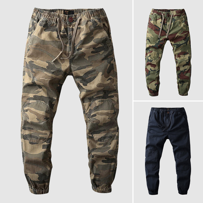 Herrens Cargo Byxor Taktisk Stil 4