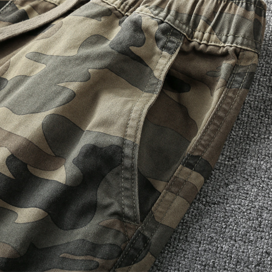 Herrens Cargo Byxor Taktisk Stil 7