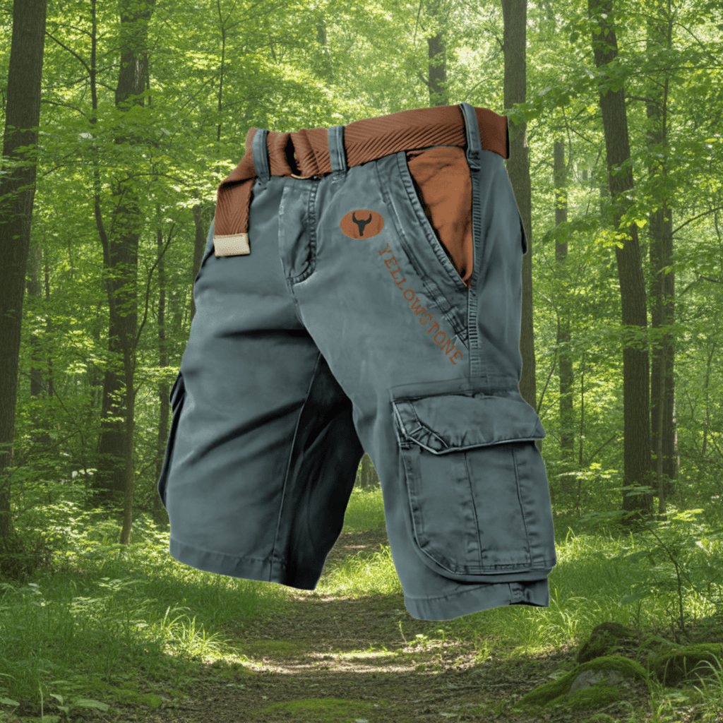 Herrens Cargo Shorts Funktionell Design 5