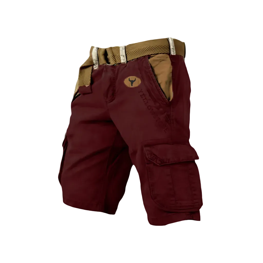 Herrens Cargo Shorts Funktionell Design 6