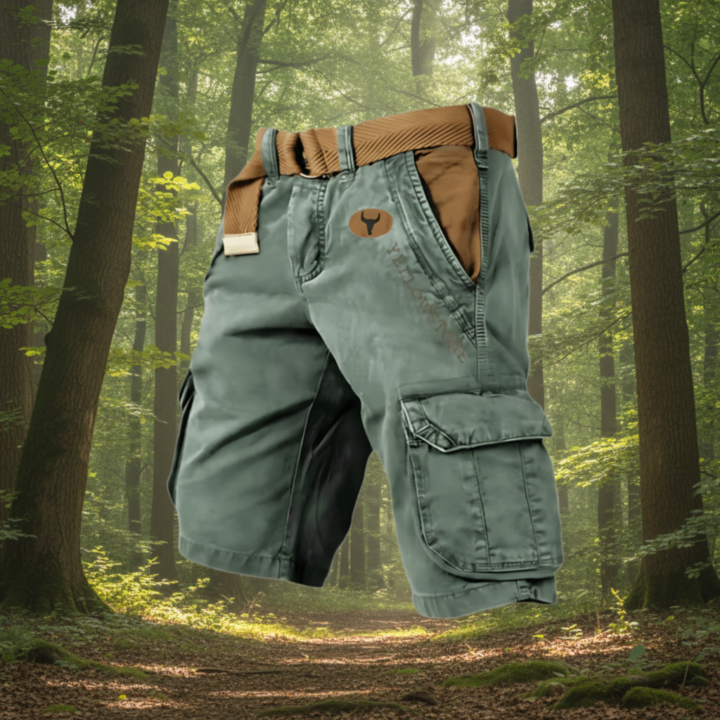 Herrens Cargo Shorts Funktionell Design 8