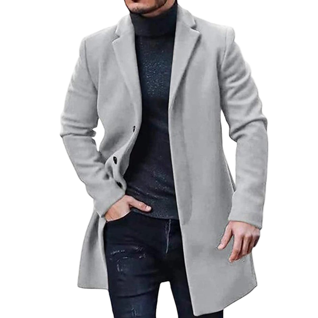 Herrens Casual Vinterjacka Modern Stil 0