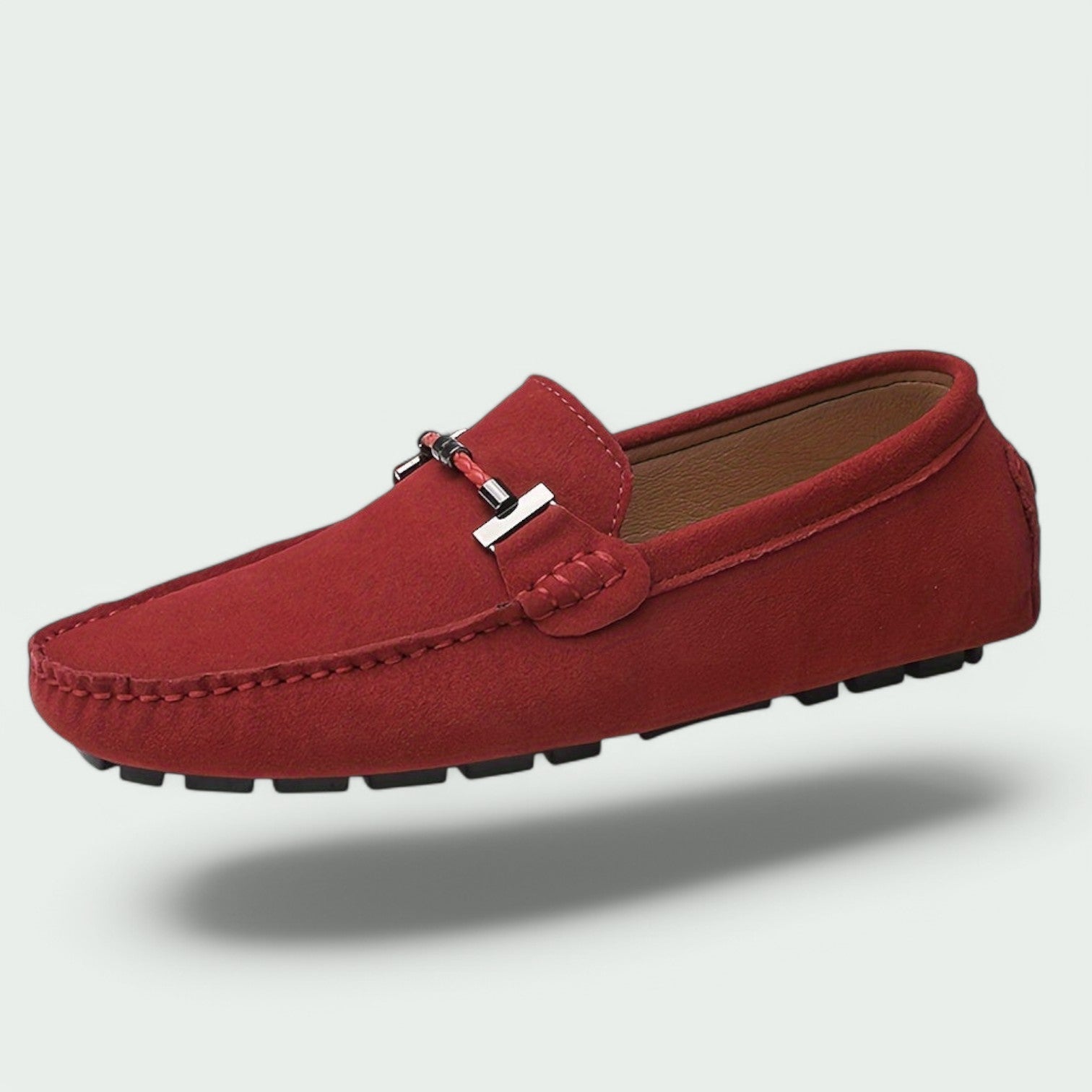 Herrens Slip-On Skor i Mocka 4