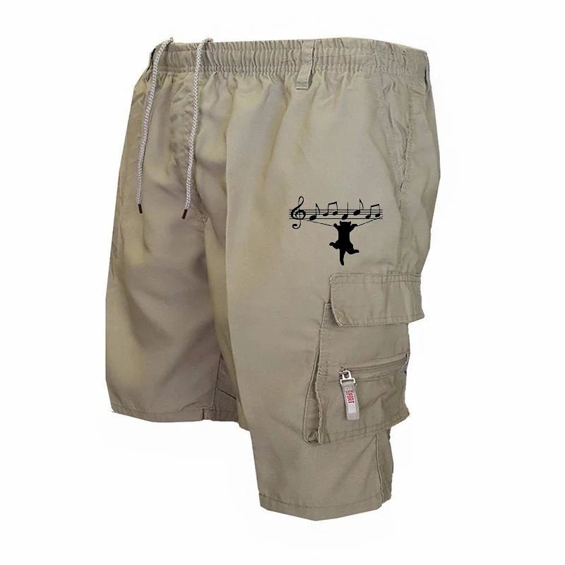 Herrens Sommarshorts med Funktionella Fickor 5