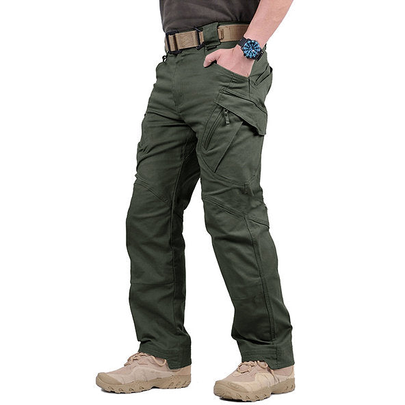 Herrens Tactical Cargo Pants Funktionell 0