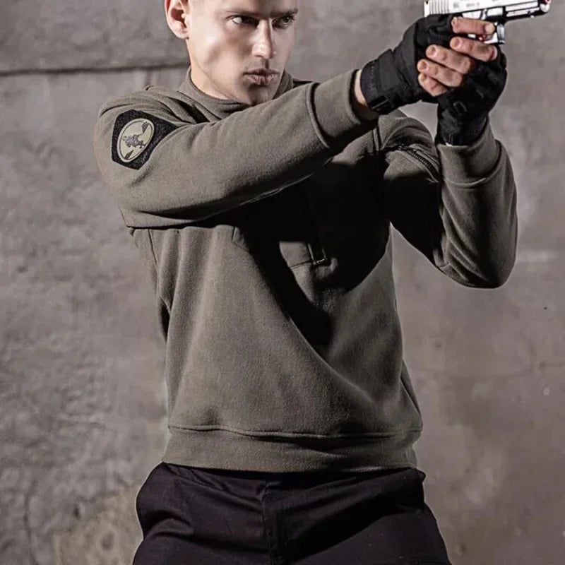 Herrens Taktiska Jacka för Utomhusbruk 6