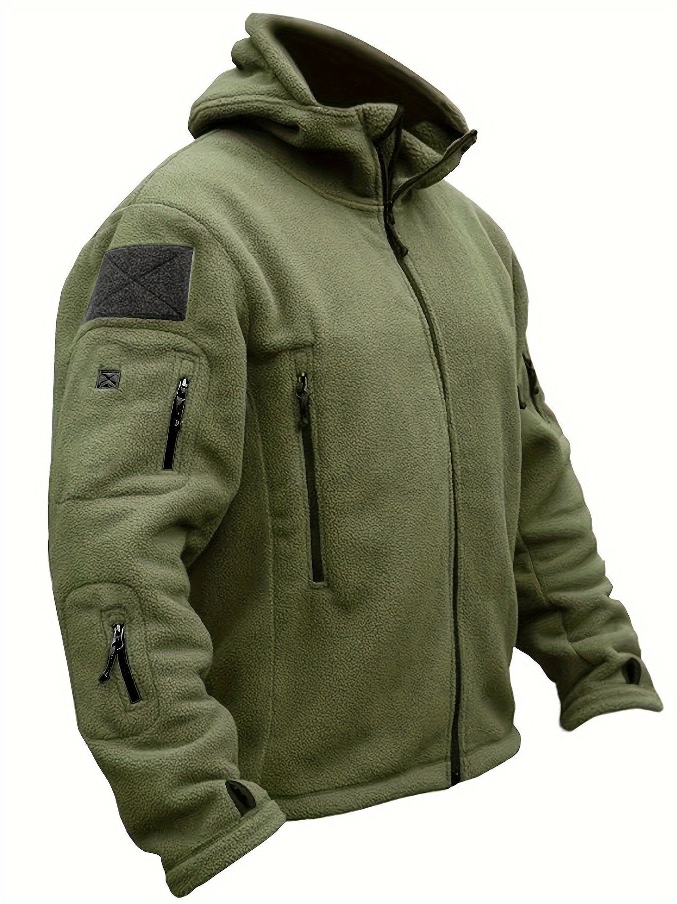 Herrfleecejacka Vindtät och Funktionell 9