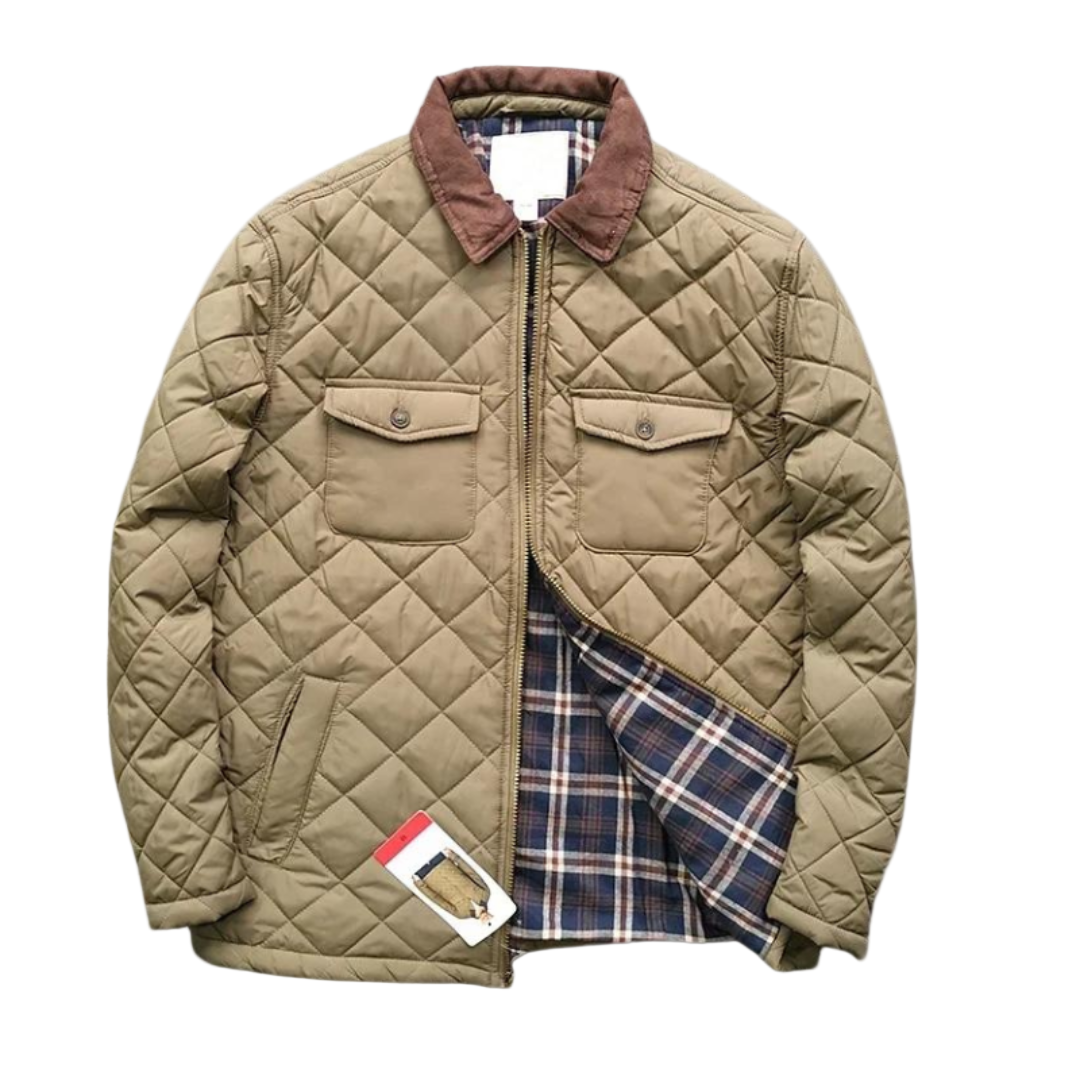 Herrjacka Lättviktsquiltad Modern Stil 0