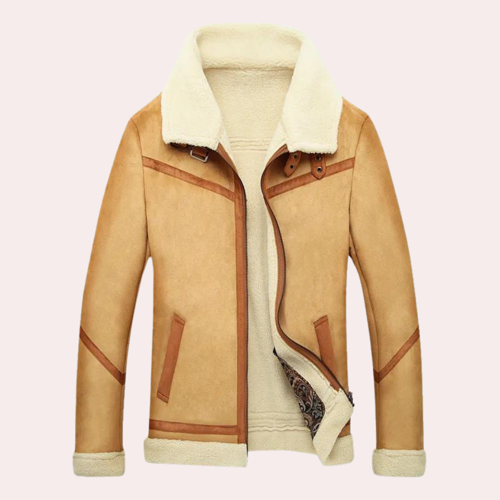 Herrjacka i modern stil för vinterbruk 0